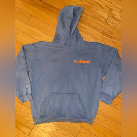 lafrance Other - LaFrance Hoodie with Orange Text